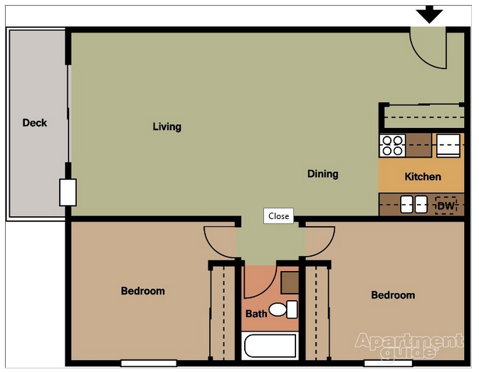 Menomonie Apartment: 420 Heller Rd