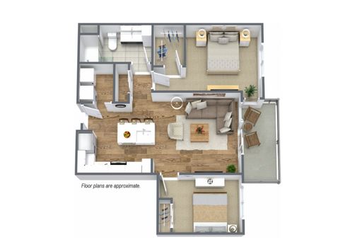 Spur 16 - One Bedroom + Den