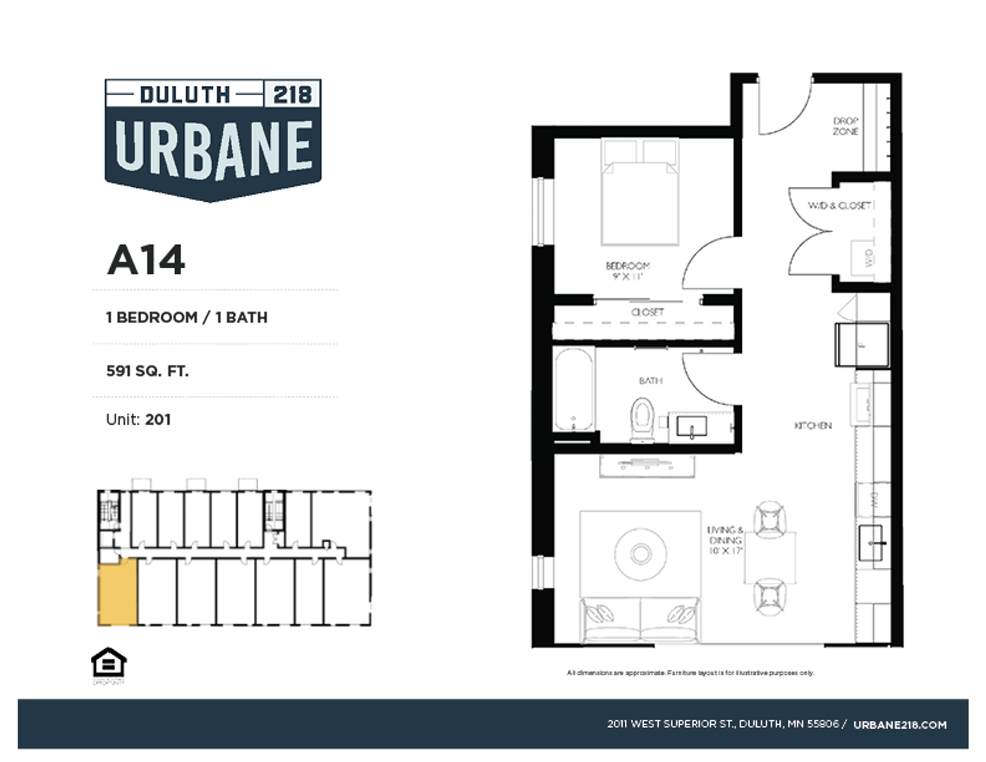 Duluth Apartment: 2011 West Superior St.