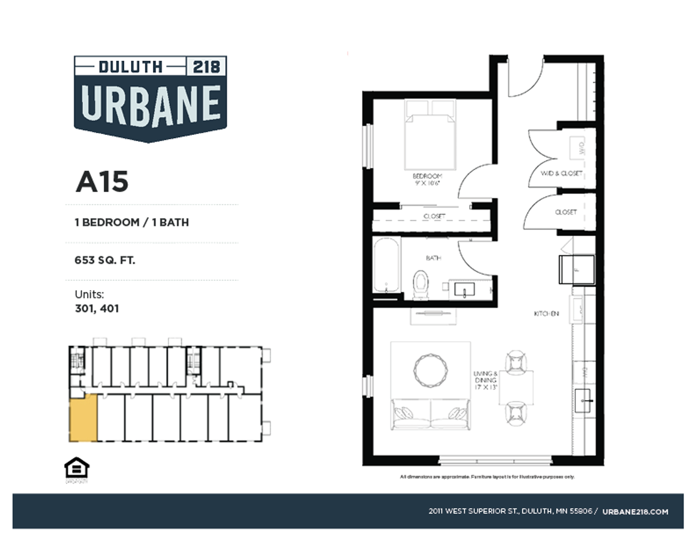 Duluth Apartment: 2011 West Superior St.