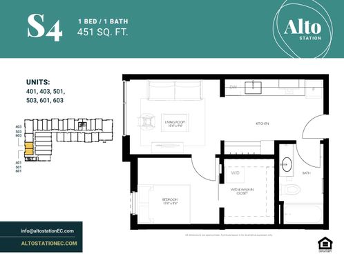 S4 -1 Bed/1 bath Income Restricted - 80% – photo 1