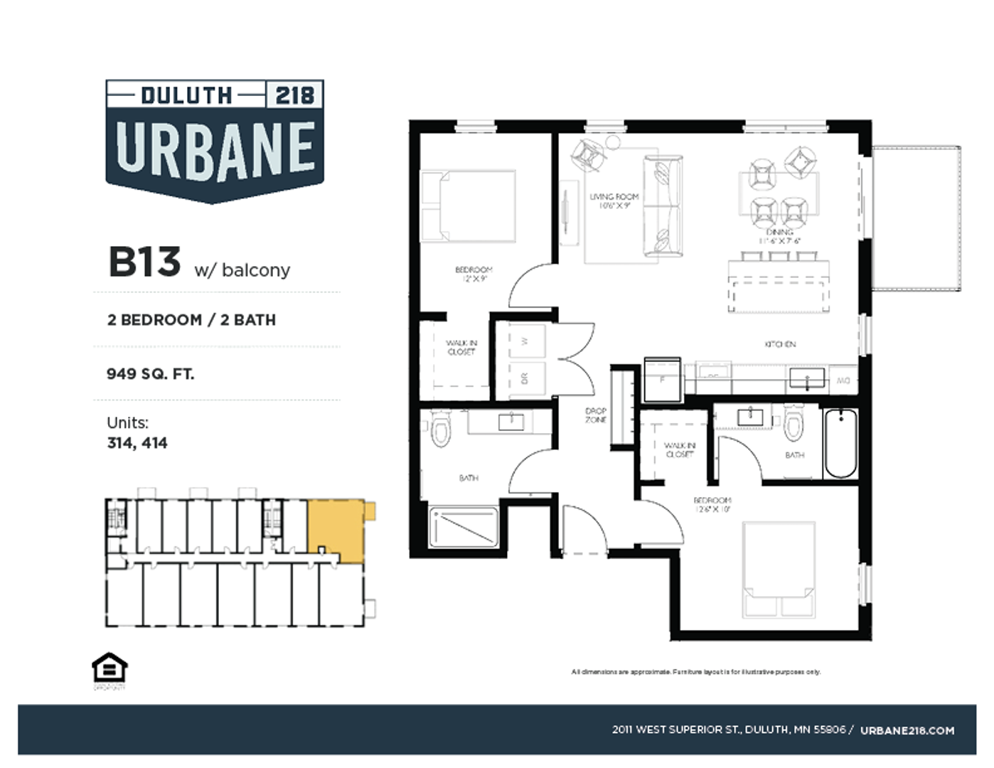 Duluth Apartment: 2011 West Superior St.