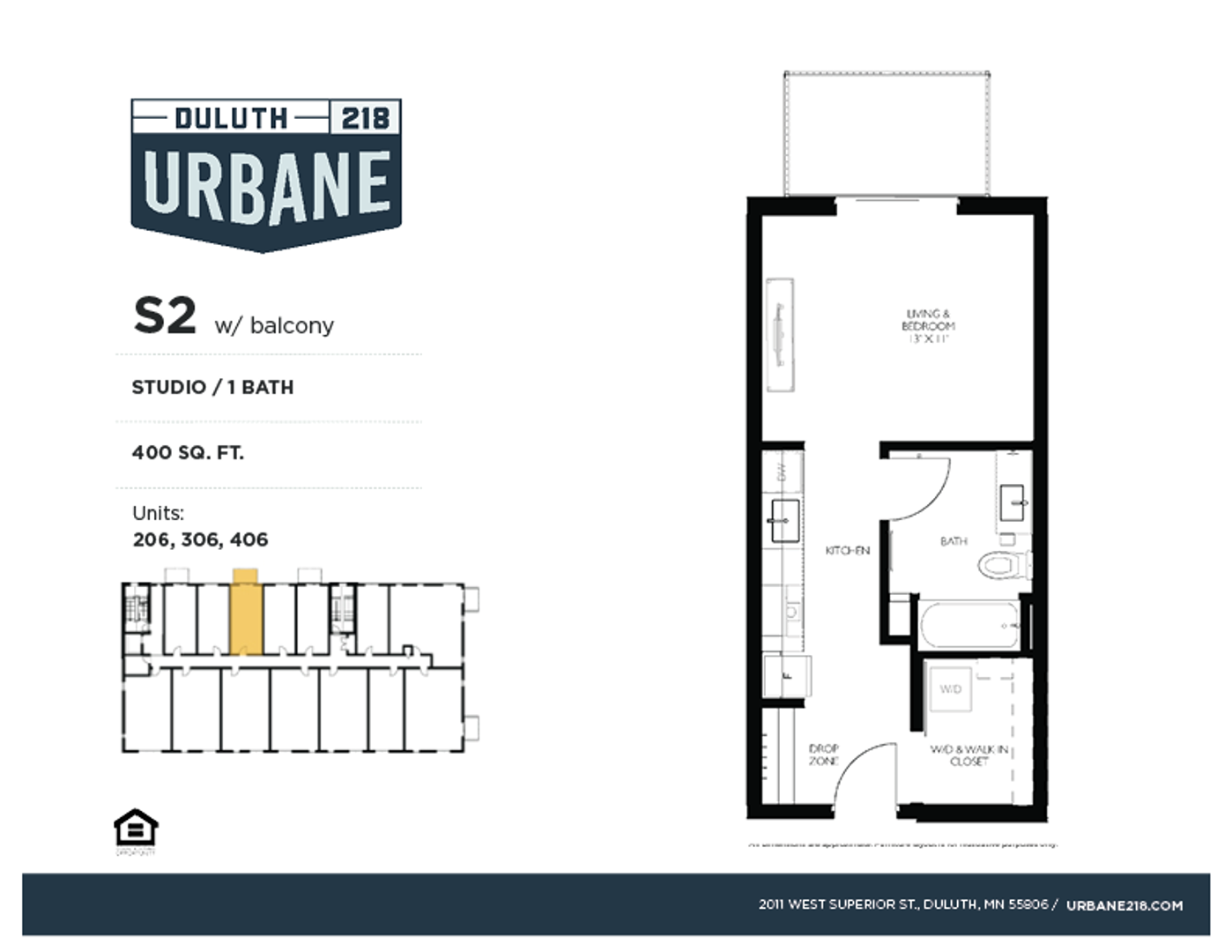 Duluth Apartment: 2011 West Superior St.