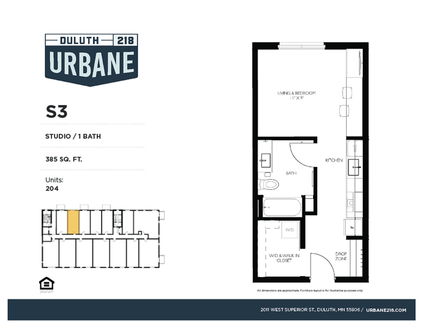 Duluth Apartment: 2011 West Superior St.