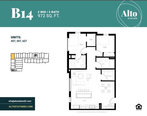 B14(B)-2Bed/2Bath Income Restricted 120% – photo 1