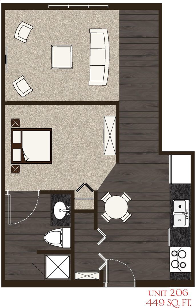 Winston-Salem Apartment: 511 N. Cherry Street