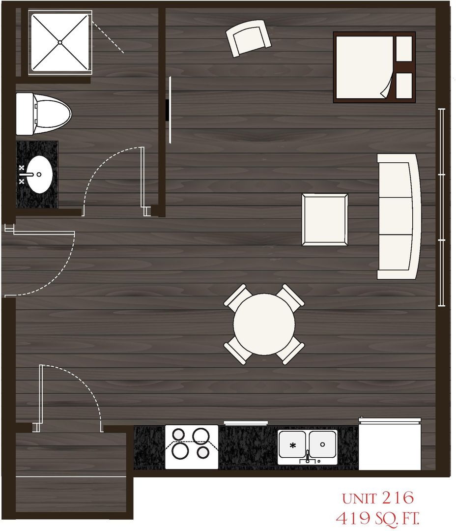 Winston-Salem Apartment: 511 N. Cherry Street