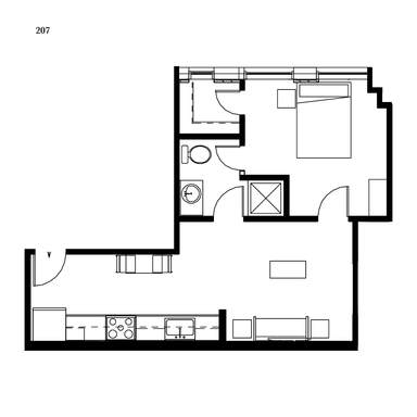 Chatham Place Apartments, Downtown Winston-Salem – photo 1