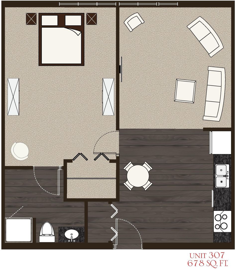 Winston-Salem Apartment: 511 N. Cherry Street