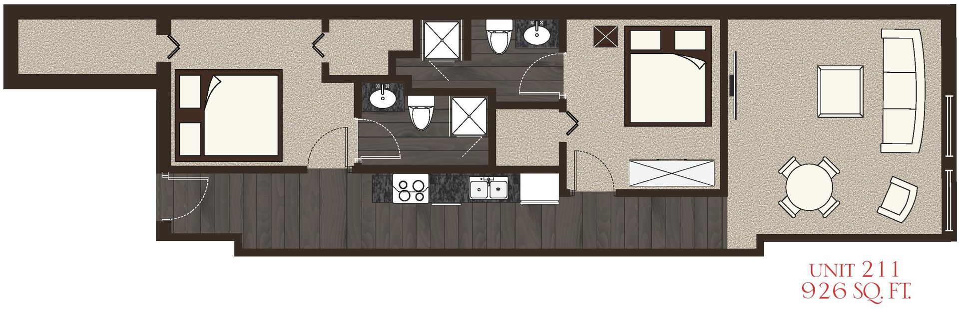 Winston-Salem Apartment: 511 N. Cherry Street