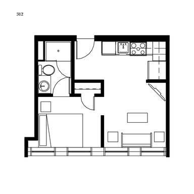 Chatham Place Apartments, Downtown Winston-Salem – photo 1