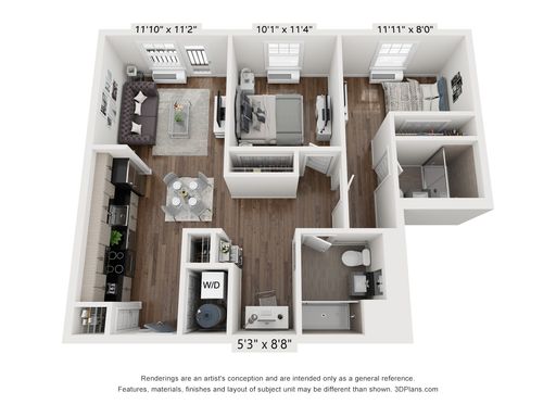 100 S Wood Ave, Unit 508 – photo 1