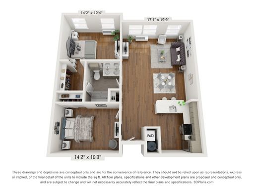 1901 Elizabeth Ave - 2114, Unit 2114 – photo 1