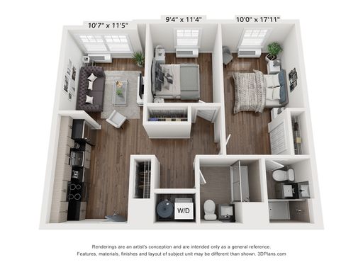100 S Wood Ave, Unit 638 – photo 1