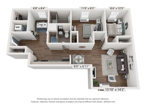 100 S Wood Ave, Unit 519 – photo 1