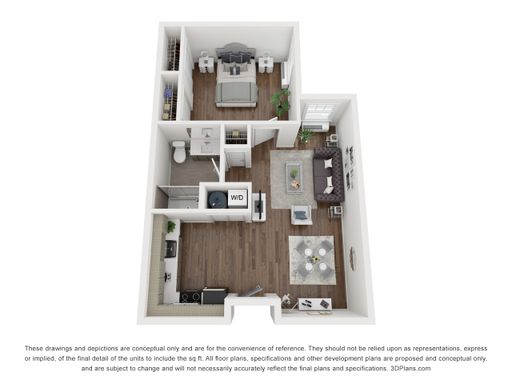1 West Dickerson Street, Unit 351