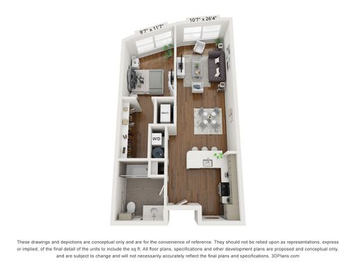1901 Elizabeth Ave - 3116, Unit 3116