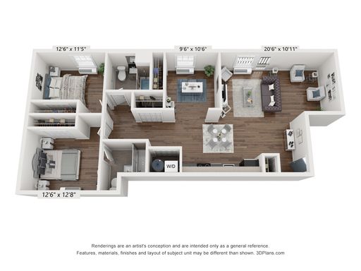 100 S Wood Ave, Unit 535 – photo 1