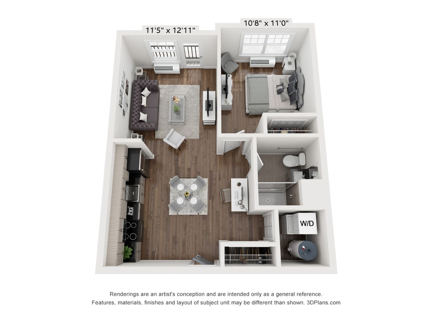 Linden Apartment: 100 S Wood Ave