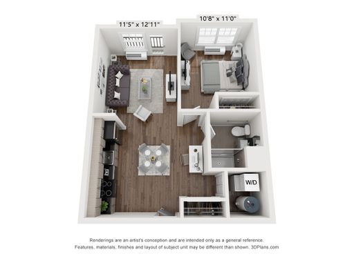 100 S Wood Ave, Unit 626 – photo 1