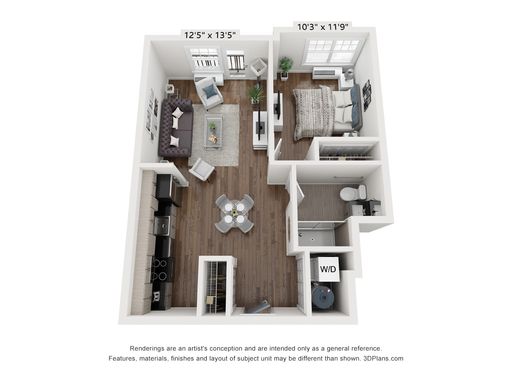 100 S Wood Ave, Unit 416 – photo 1