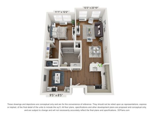 1901 Elizabeth Ave - 2118, Unit 2118 – photo 1