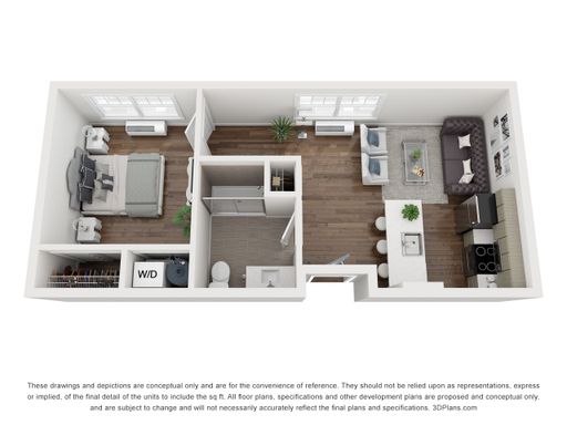 1 West Dickerson Street, Unit 427