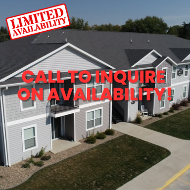 2 Bedroom/2 Bath Apartment at West Brook in Manchester, Iowa!