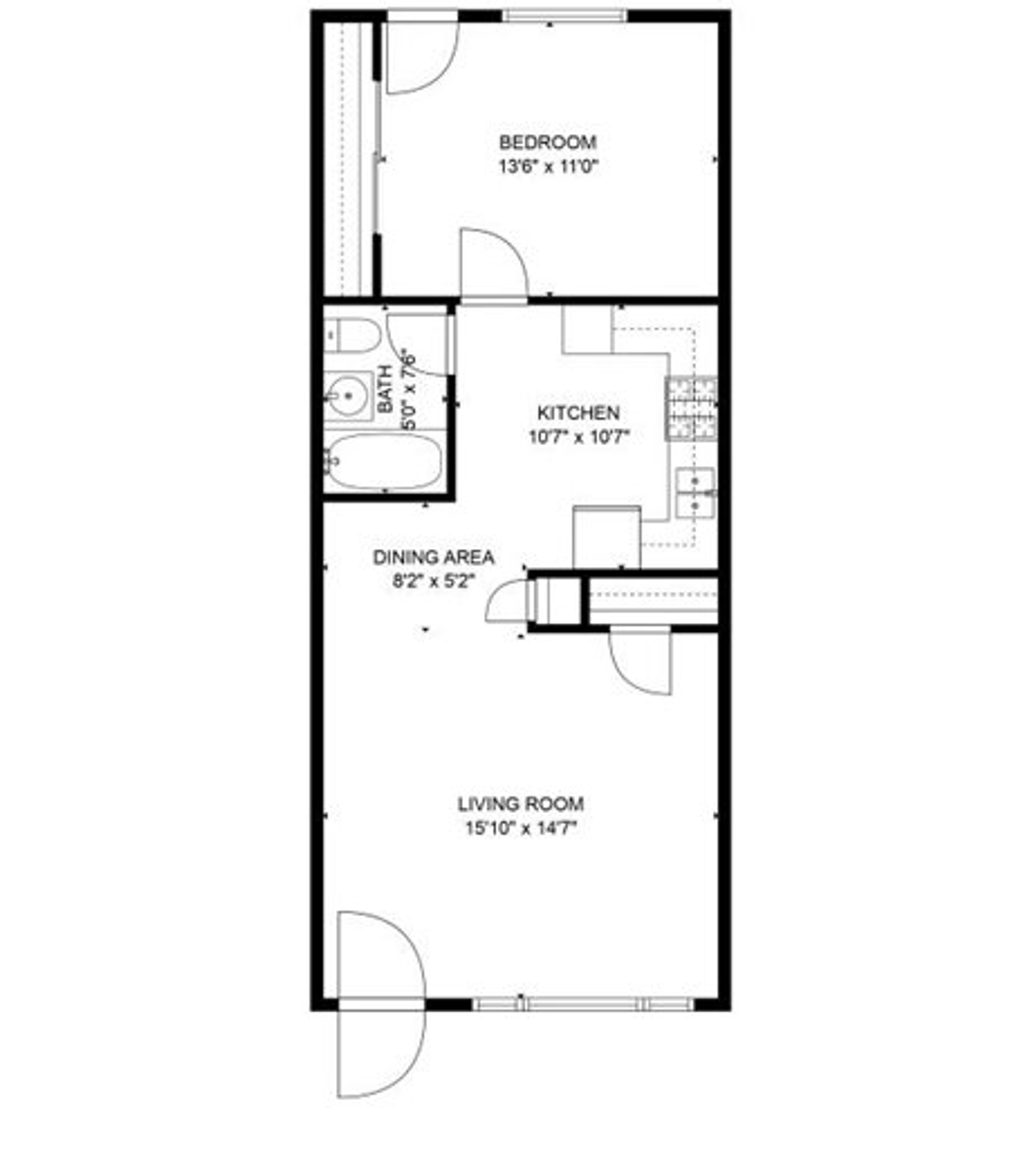 Des Plaines Apartment: 640-650 Colonial Ln