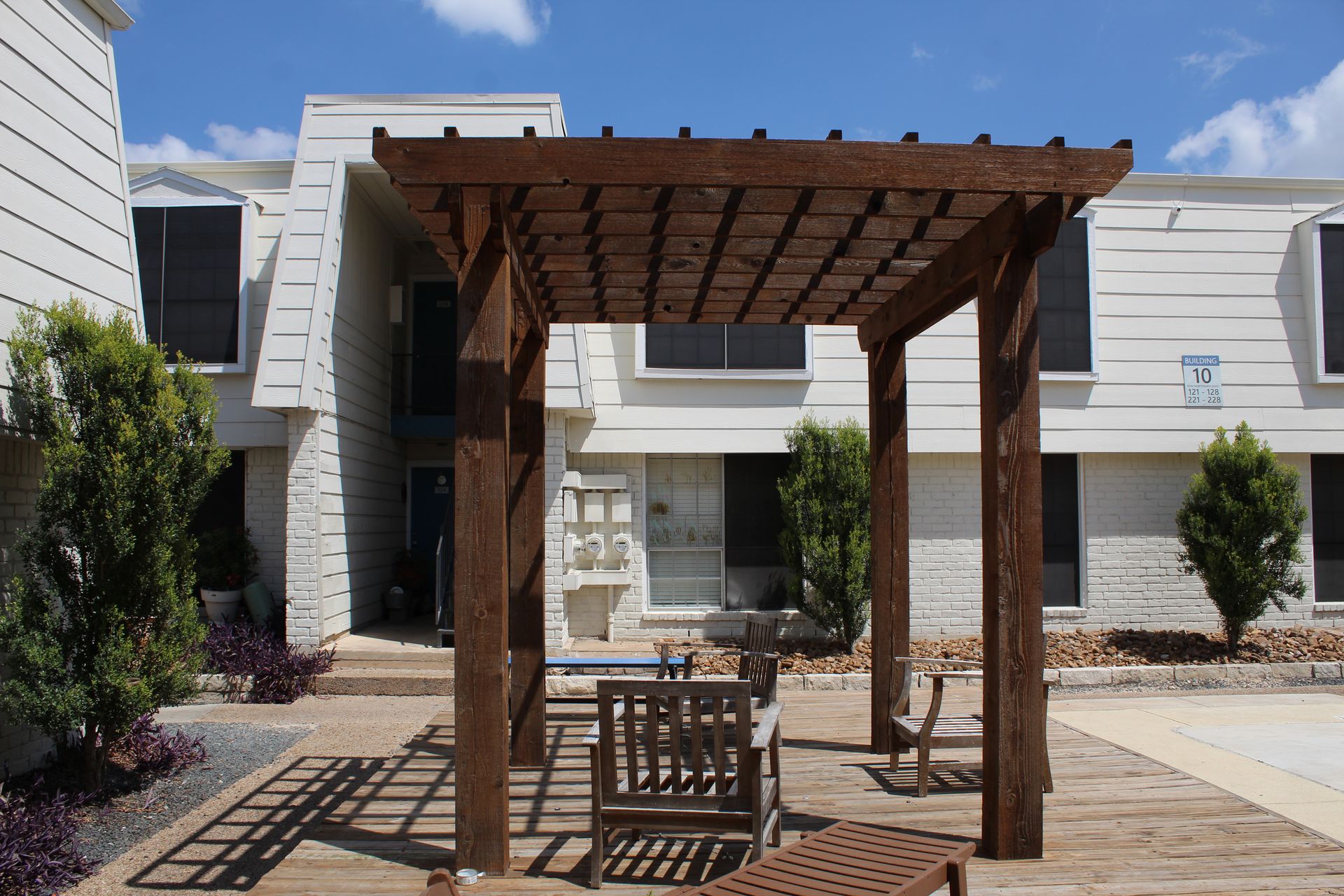 Grill area at Ascent at Northgate