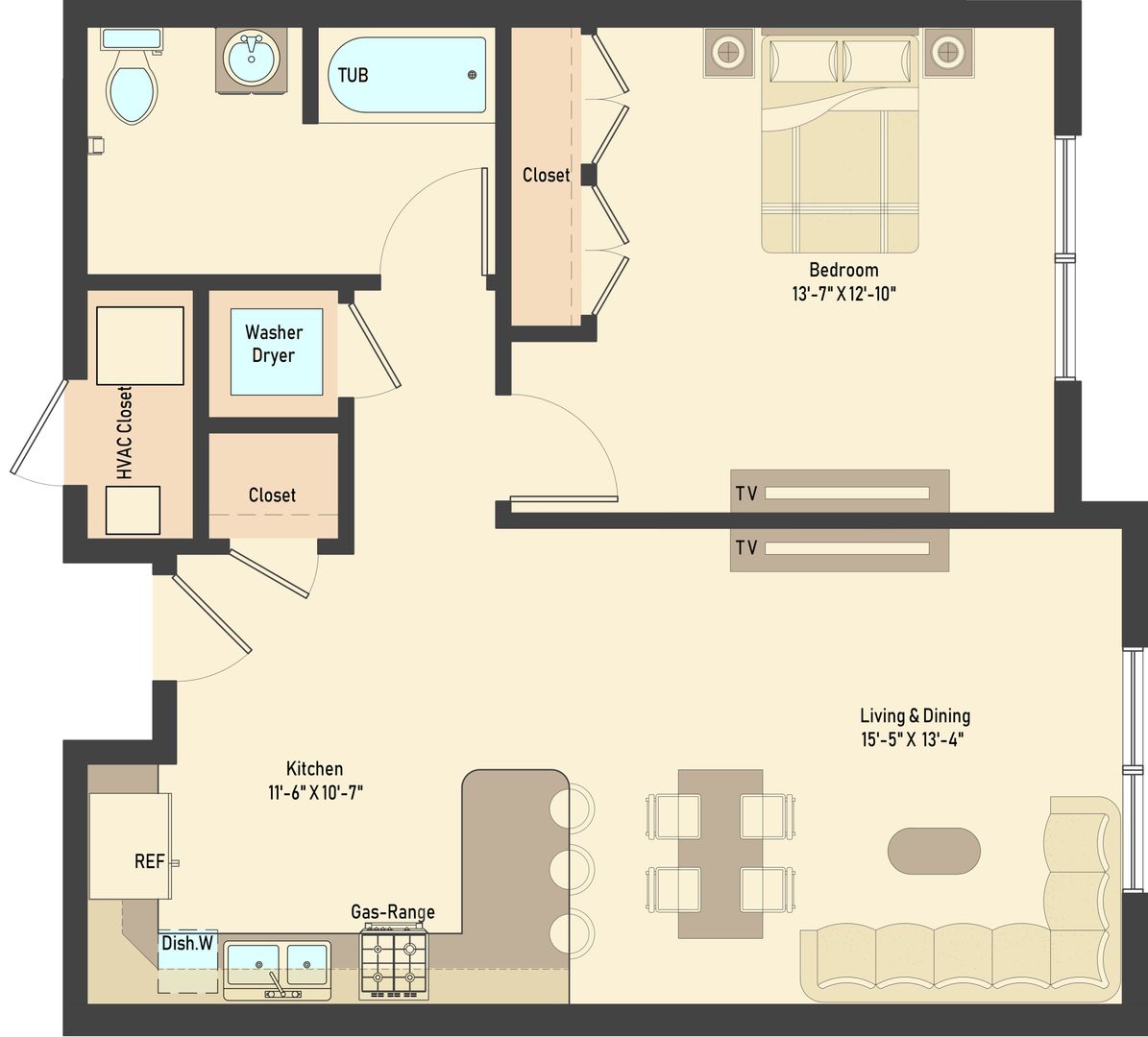 Elizabeth Apartment: 321 South Broad Street