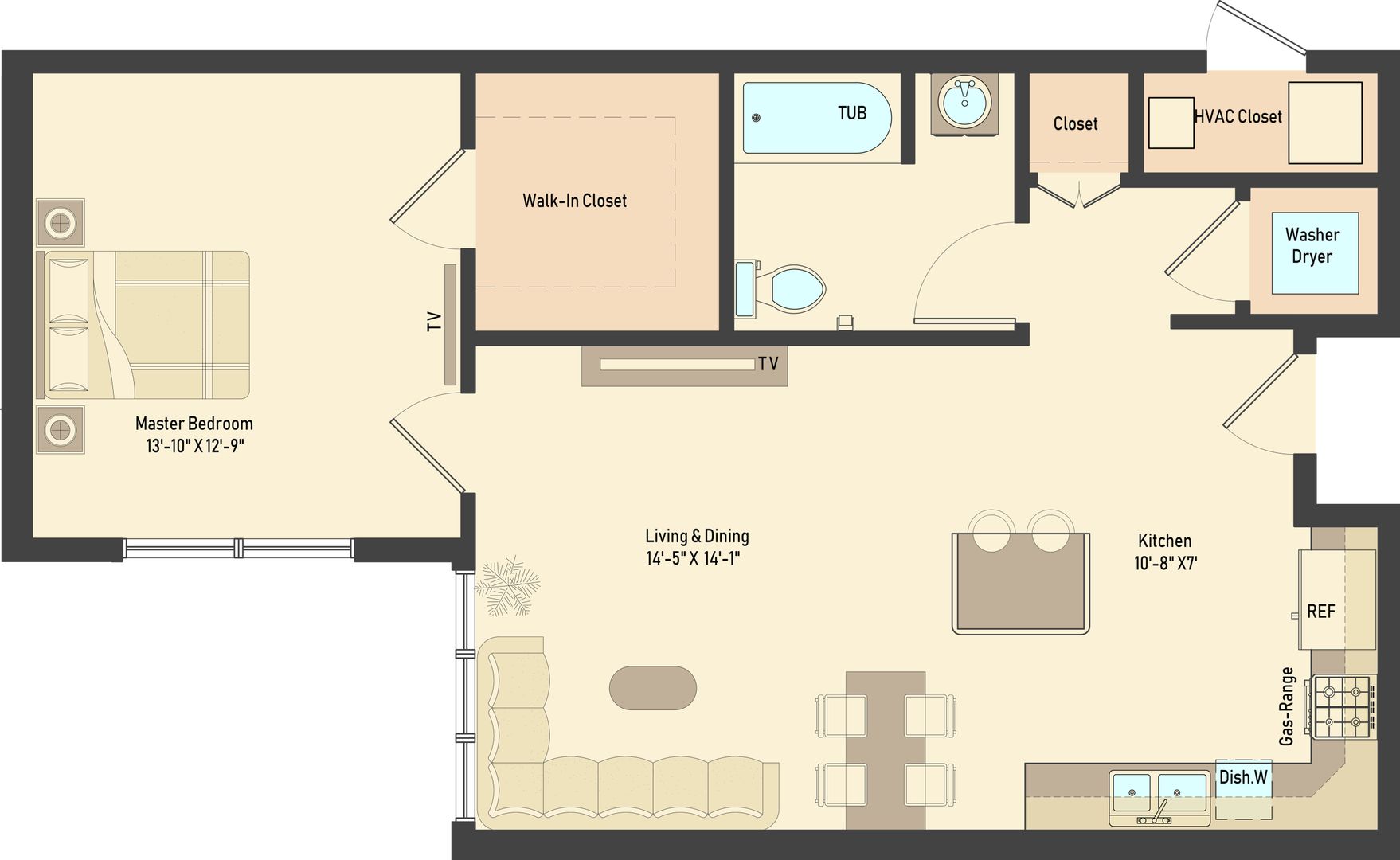 Elizabeth Apartment: 321 South Broad Street