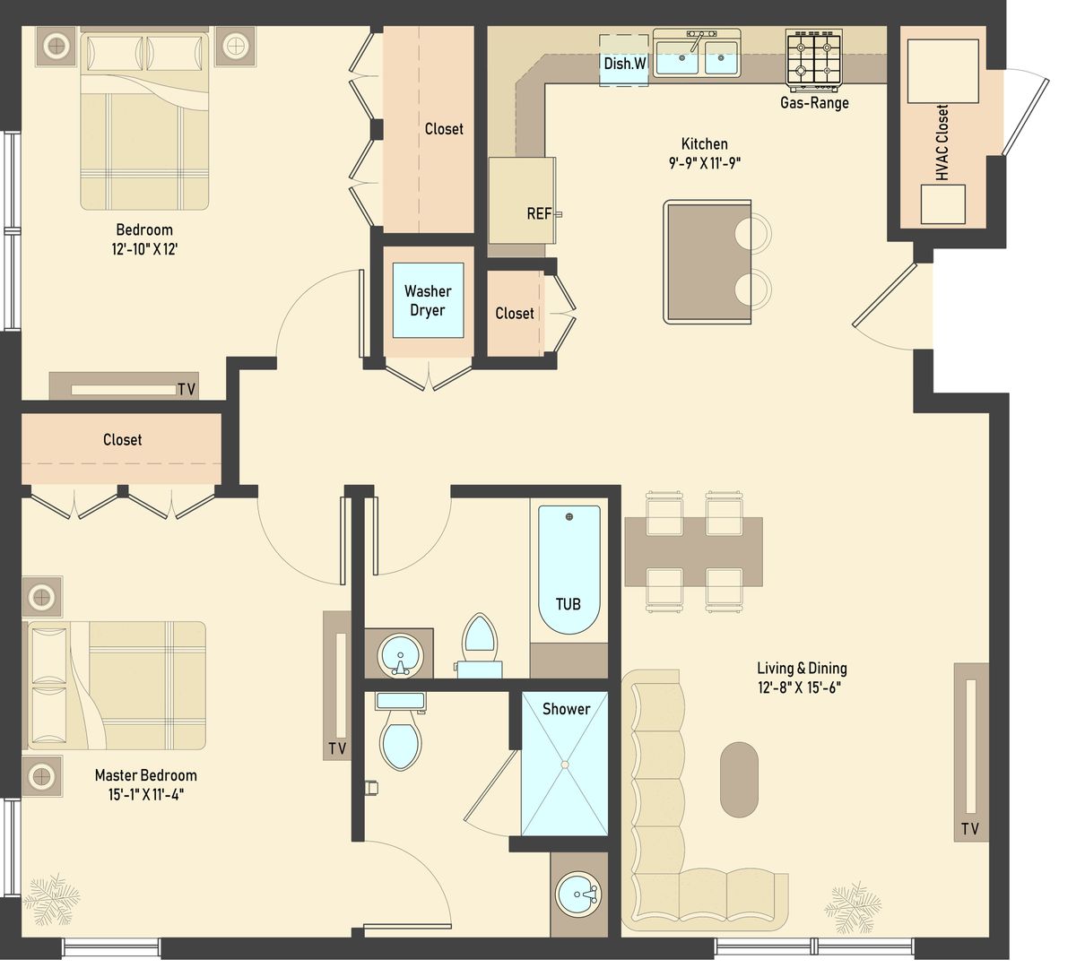 Elizabeth Apartment: 321 South Broad Street