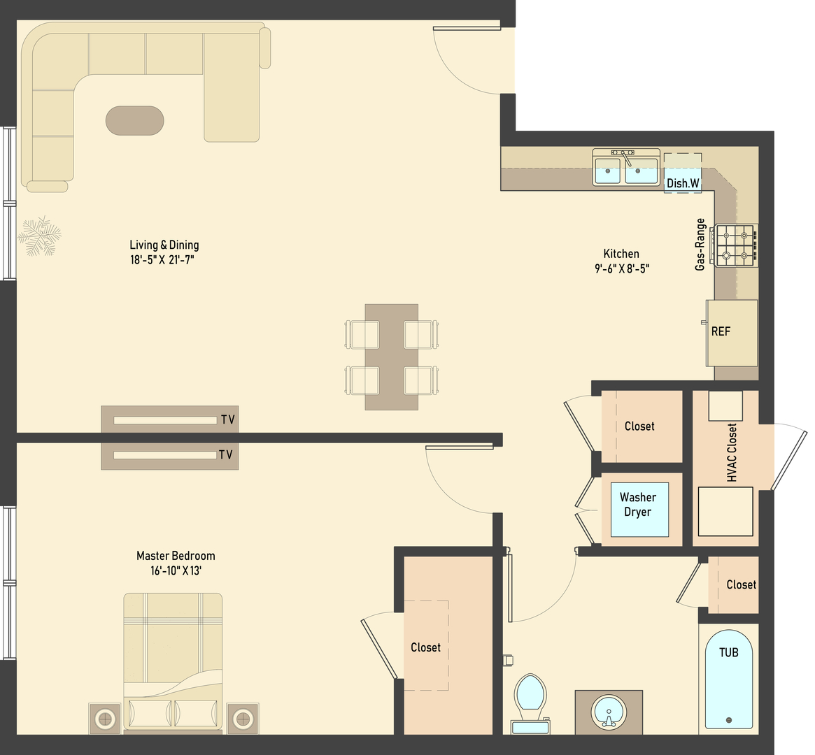 Elizabeth Apartment: 321 South Broad Street