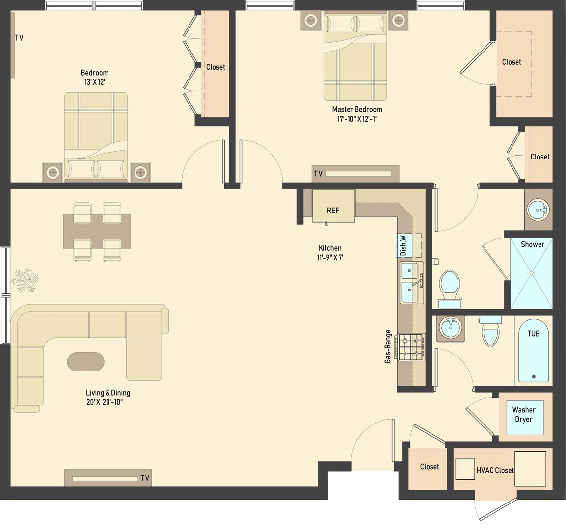 Elizabeth Apartment: 321 South Broad Street