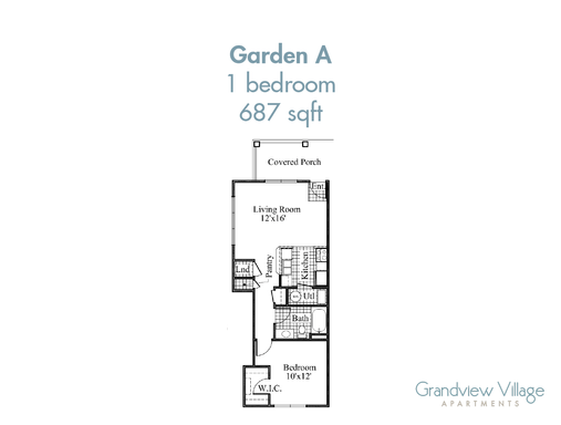 One Bed, One Bath Garden-A – photo 1