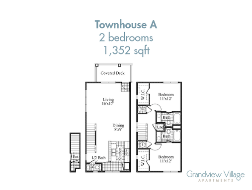 Two Bed, Two Bath Townhome-A – photo 1