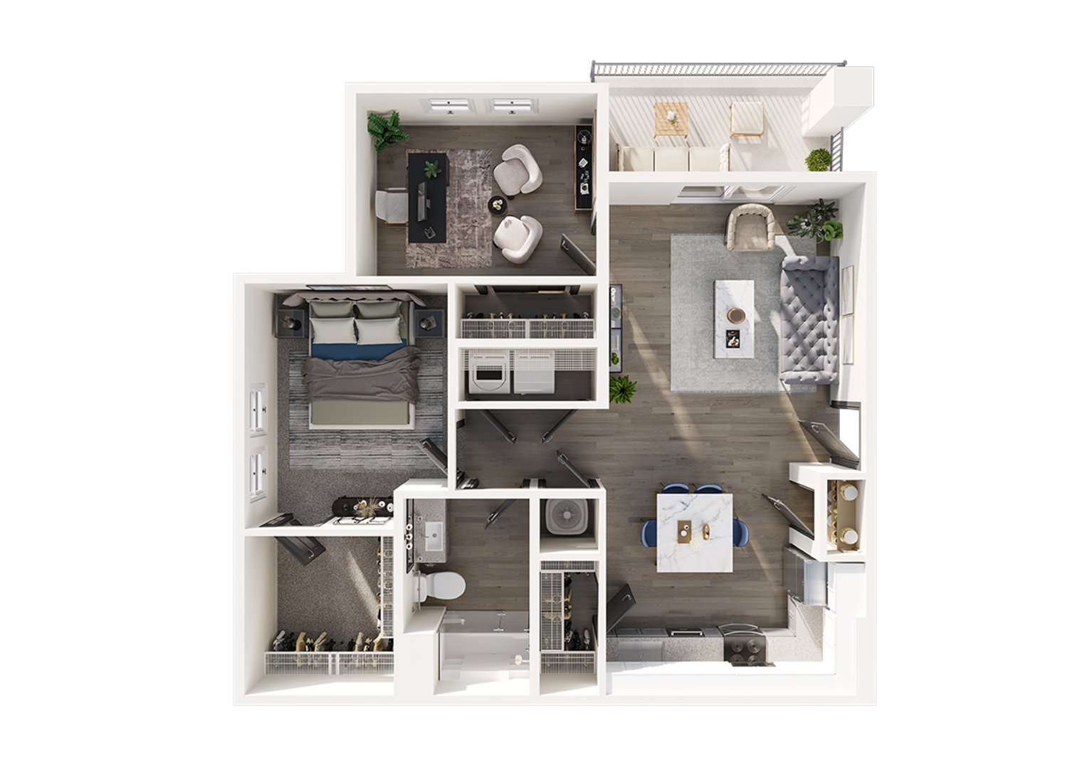Akron Apartment: 1000 Spring Hill Drive