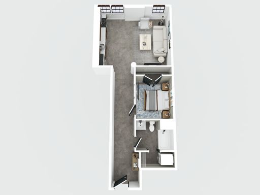 Modern 1BR | Heat, Hot Water & WiFi Included | In-Unit W/D – photo 1