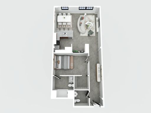 Modern 1BR | Heat, Hot Water & WiFi Included | In-Unit W/D – photo 1