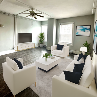 Bright & Modern 1BR at Bancroft on the Grid – Downtown Worcester – photo 1