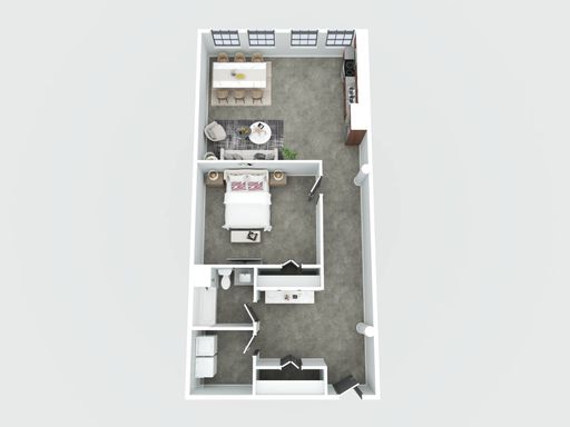 Modern 1BR | Heat, Hot Water & WiFi Included | In-Unit W/D – photo 1