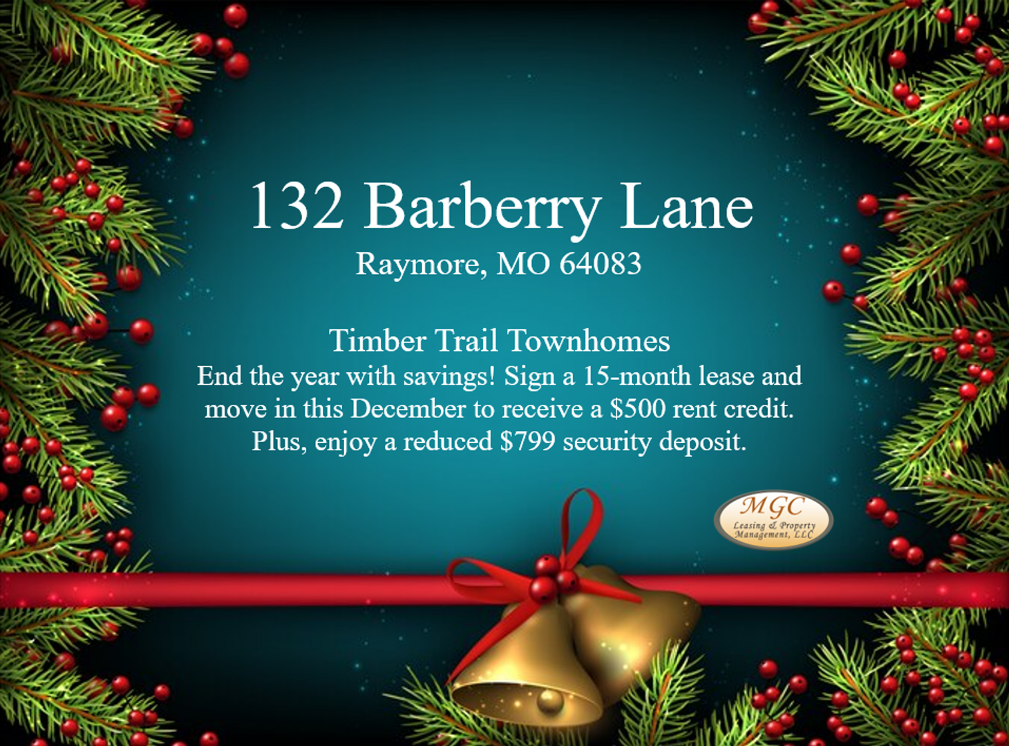 Raymore Townhome: 108-114 Barberry Ln