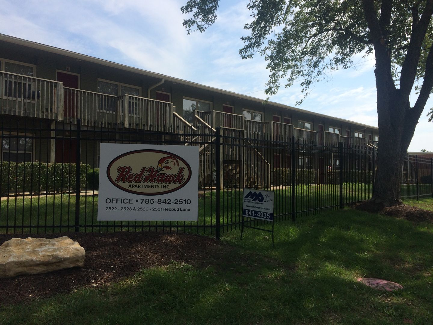 Lawrence Apartment: 2522-2531 Redbud Lane
