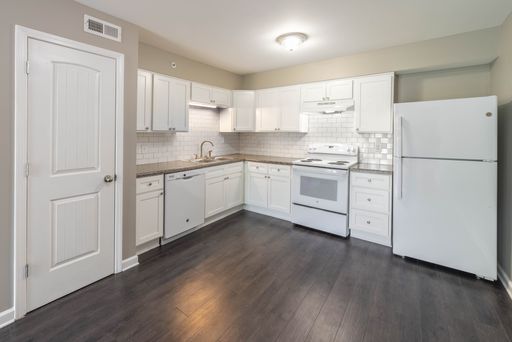 Modern Apartment With Hardwood Flooring and Updated Eat-In Kitchen – photo 1
