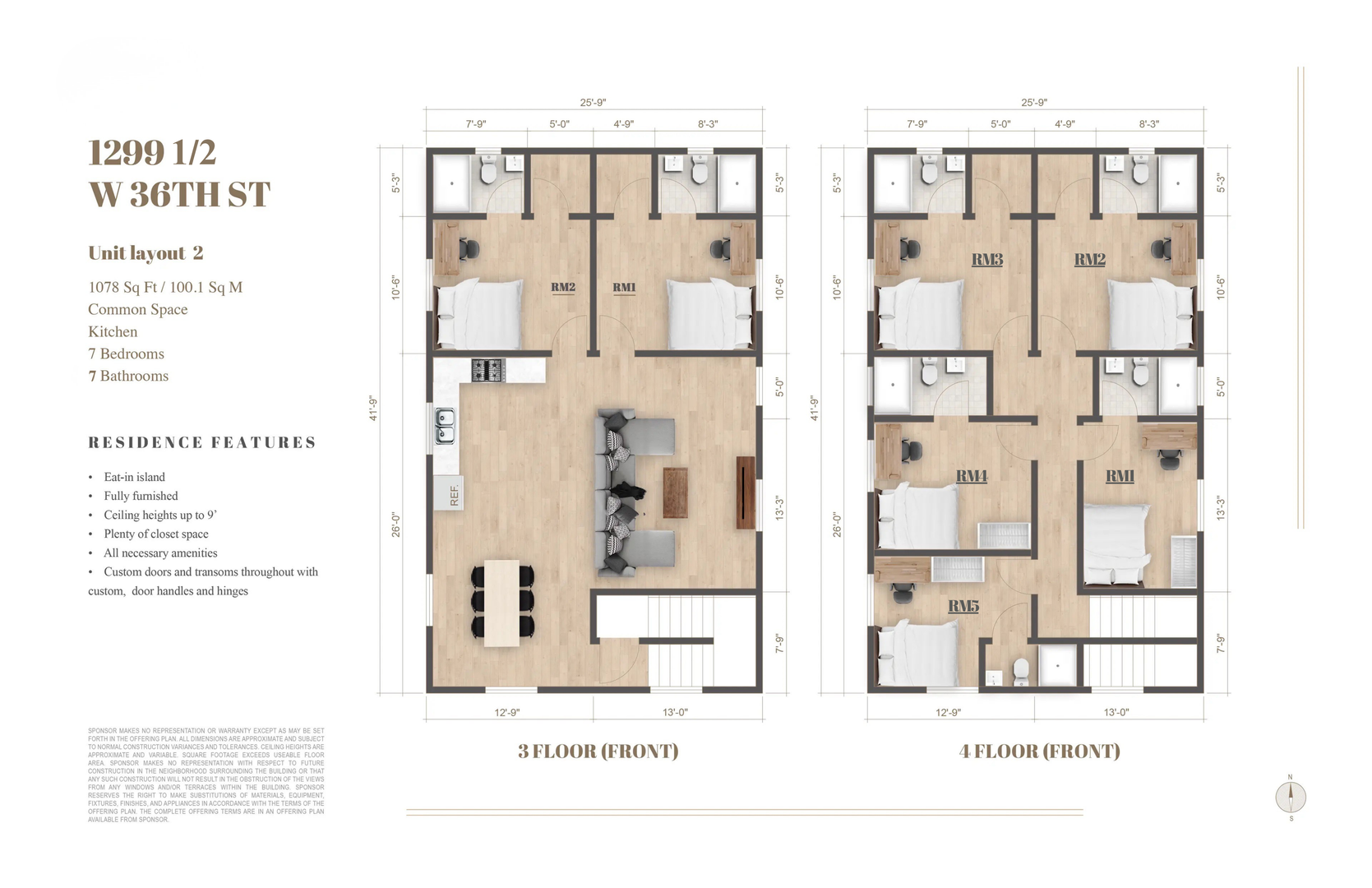 Los Angeles Apartment: 1297 W 36th Street