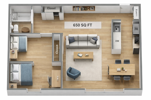1 bedroom garden level close to the U of M. Walking distance to public transportation, restaurants, & shops! – photo 1
