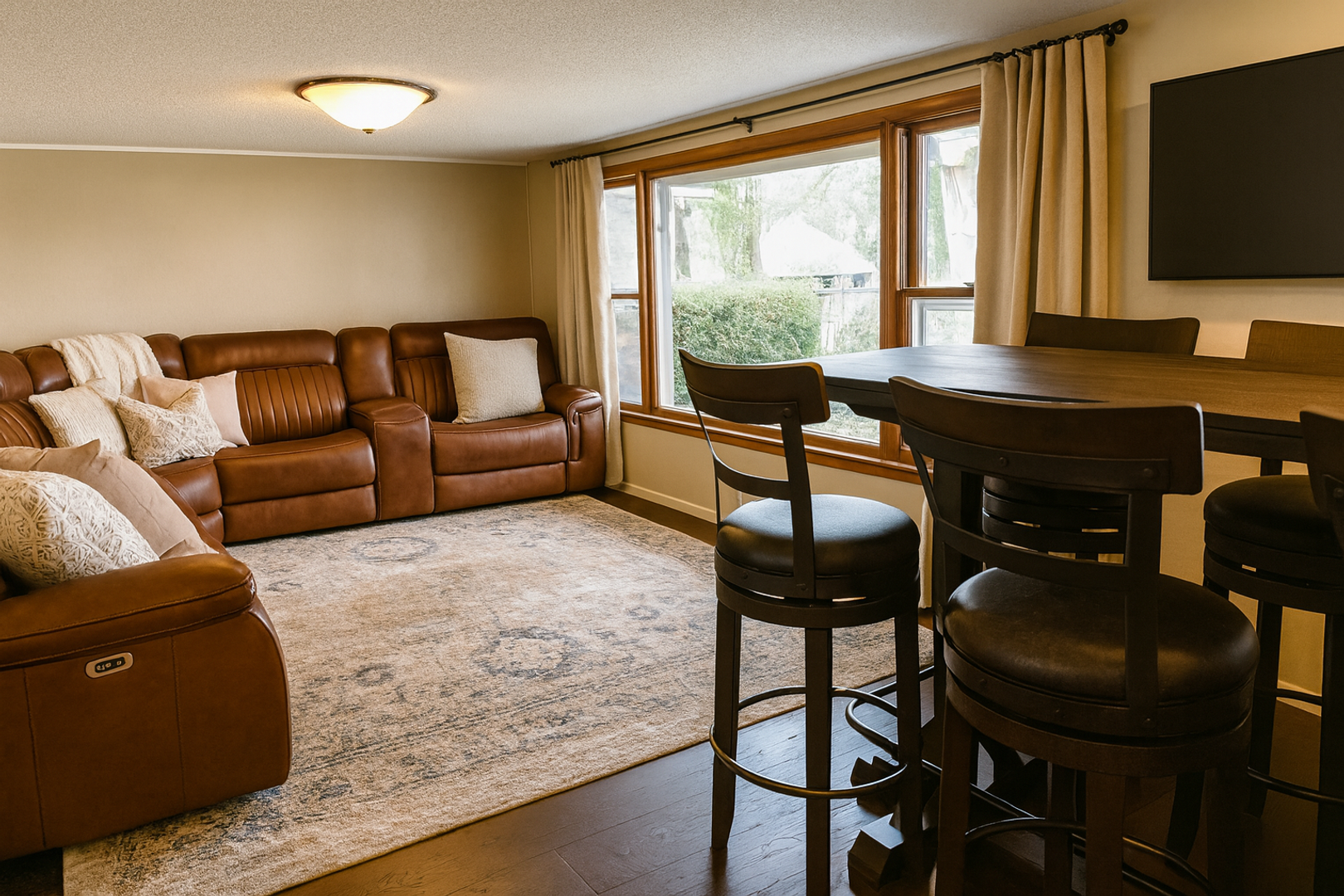 Immediate Move In- Fully Furnished Short Term Rental On Big Marine Lake -6 Month Lease