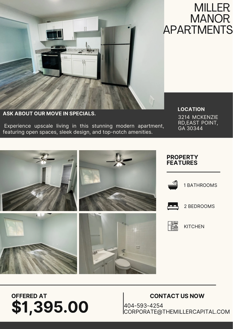 East Point Apartment: 3214 McKenzie Rd