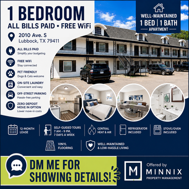 1 Bedroom | All Bills Paid | 2010 Ave S. #4 – photo 1